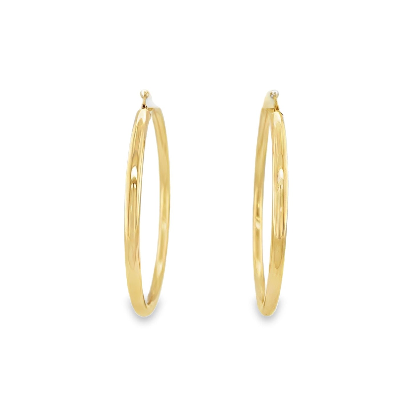 Jai's 14K Yellow Gold Large Hoops