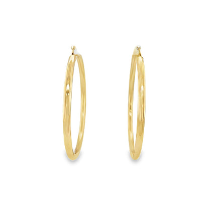 Jai's 14K Yellow Gold Large Hoops