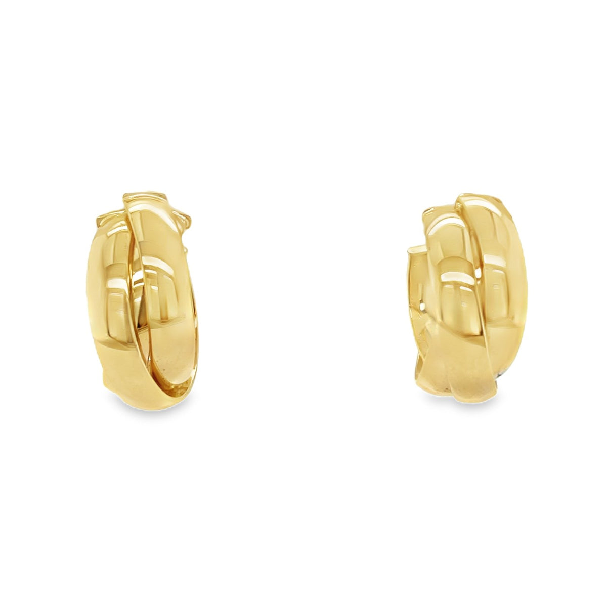 Jai's 14K Yellow Gold Layered Hoops