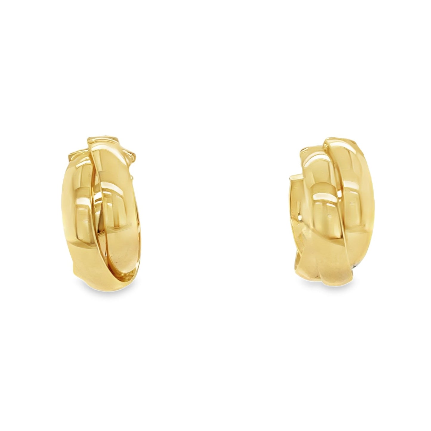 Jai's 14K Yellow Gold Layered Hoops