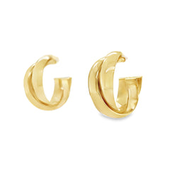 Jai's 14K Yellow Gold Layered Hoops