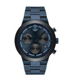 Movado's BOLD Fusion with Blue Chronograph Dial