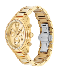 Movado's BOLD Verso with Gold-tone Chronograph Dial
