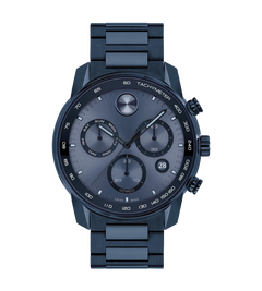Movado's BOLD Verso with Blue Chronograph Dial