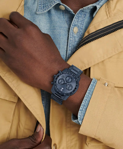 Movado's BOLD Verso with Blue Chronograph Dial