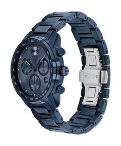 Movado's BOLD Verso with Blue Chronograph Dial
