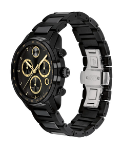 Movado's BOLD Verso with Black Chronograph Dial