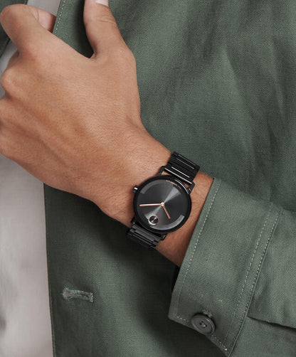 Movado's BOLD Evolution 2.0 with Black Museum Dial