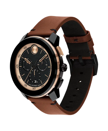 Movado's BOLD TR90 with Black Chronograph Dial
