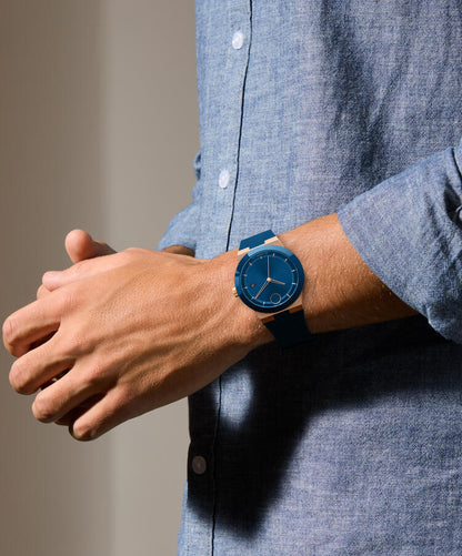 Movado's BOLD Fusion with Blue Dial
