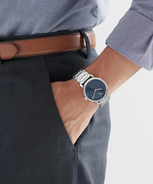 Movado's BOLD Evolution 2.0 with Blue Museum Dial