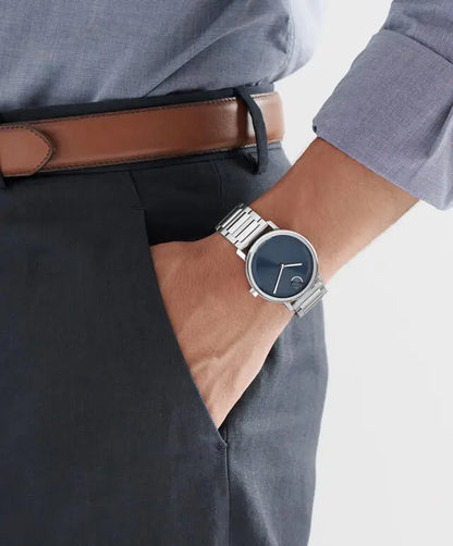 Movado's BOLD Evolution 2.0 with Blue Museum Dial