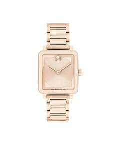 Movado's BOLD Evolution 2.0 with Square Rose Gold-toned Museum Dial