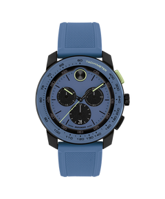 Movado's BOLD TR90 with Blue Chronograph Dial