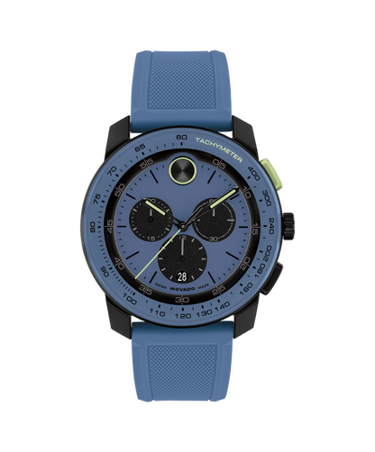 Movado's BOLD TR90 with Blue Chronograph Dial