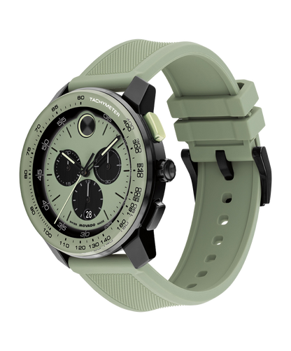 Movado's BOLD TR90 with Green Chronograph Dial