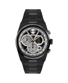 Movado's BOLD Quest with Black Skeleton Dial