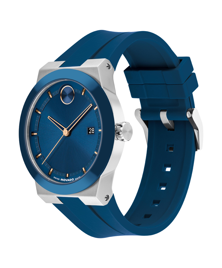 Movado's BOLD Fusion with Blue Dial