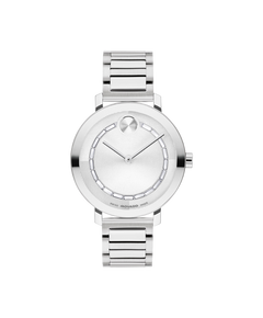 Movado's BOLD Evolution 2.0 with Silver-toned Museum Dial & Crystals