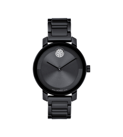 Movado's BOLD Evolution 2.0 with Black Museum Dial & Crystals