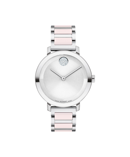 Movado's BOLD Evolution 2.0 with Silver-tone Crystal Museum Dial