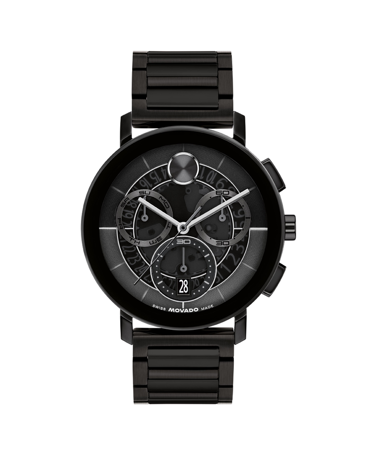 Movado's BOLD Evolution 2.0 with Black Chronograph Dial