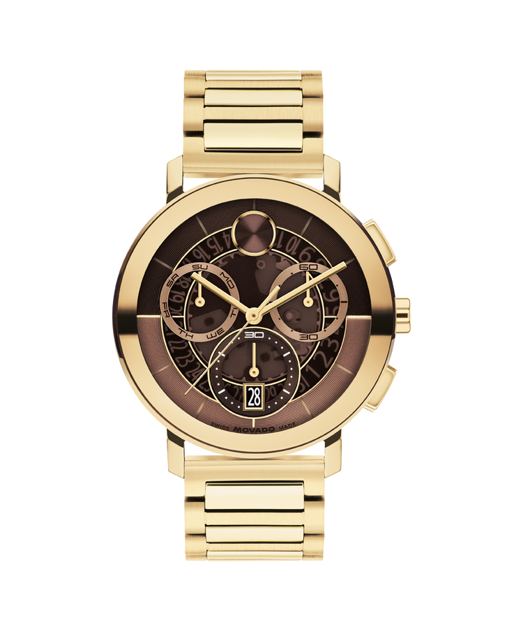 Movado's BOLD Evolution 2.0 with Brown Chronograph Dial