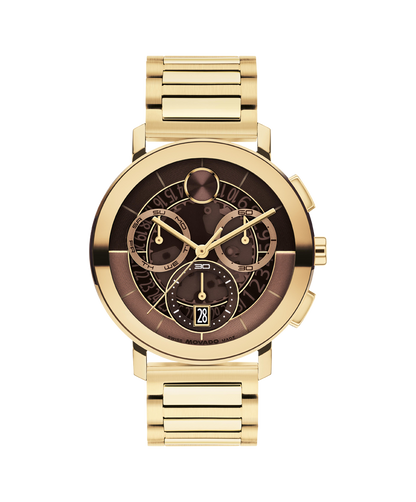Movado's BOLD Evolution 2.0 with Brown Chronograph Dial