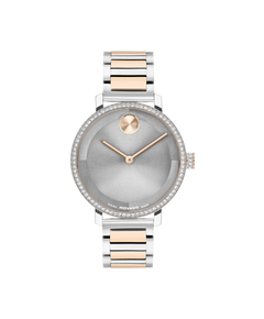 Movado's BOLD Evolution 2.0 with Grey Museum Dial & Crystals