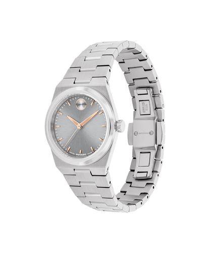 Movado's BOLD Quest Mini with Grey Dial
