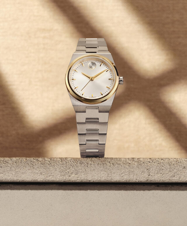 Movado's BOLD Quest Mini with White Dial