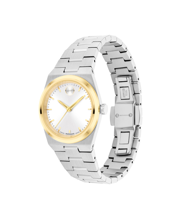 Movado's BOLD Quest Mini with White Dial