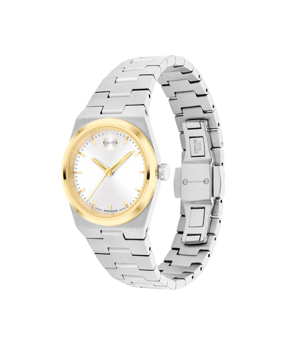 Movado's BOLD Quest Mini with White Dial