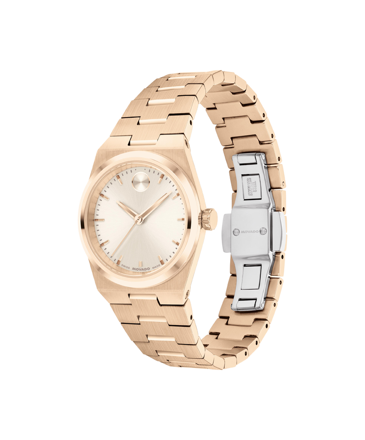 Movado's BOLD Quest Mini with Champagne Dial
