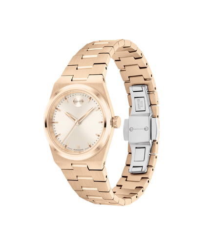 Movado's BOLD Quest Mini with Champagne Dial