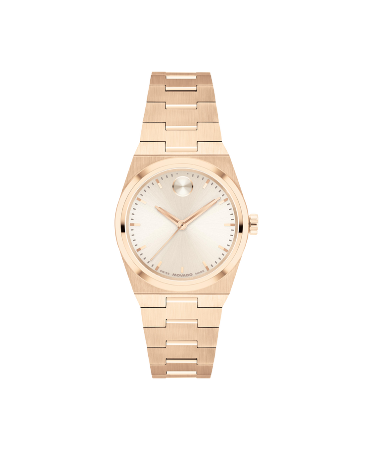 Movado's BOLD Quest Mini with Champagne Dial