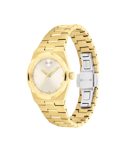 Movado's BOLD Quest Mini with Champagne Dial