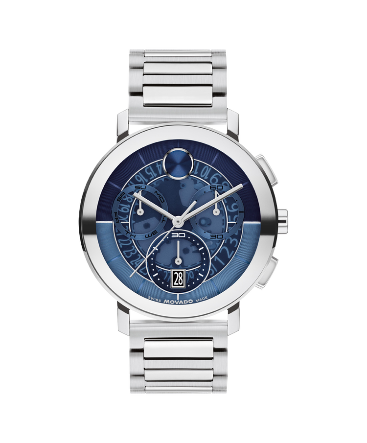 Movado's BOLD Evolution 2.0 with Blue Chronograph Dial