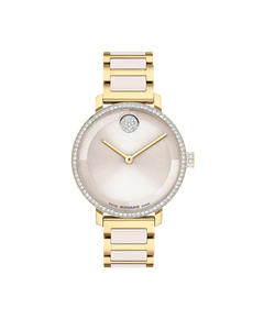 Movado's BOLD Evolution 2.0 with Taupe Museum Dial & Crystals