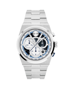 Movado's BOLD Quest with Blue Skeleton Dial