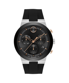 Movado's BOLD Fusion with Black Chronograph Dial