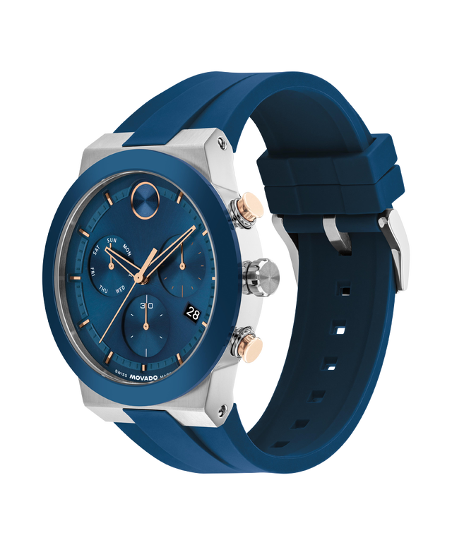 Movado's BOLD Fusion with Blue Chronograph Dial