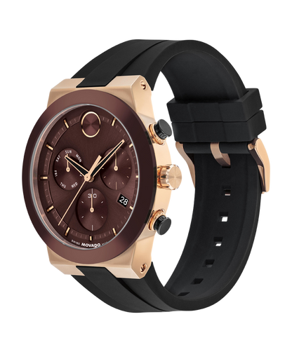 Movado's BOLD Fusion with Cherry Chronograph Dial