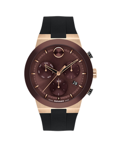 Movado's BOLD Fusion with Cherry Chronograph Dial