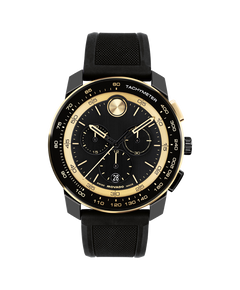 Movado's BOLD TR90 with Black Chronograph Dial