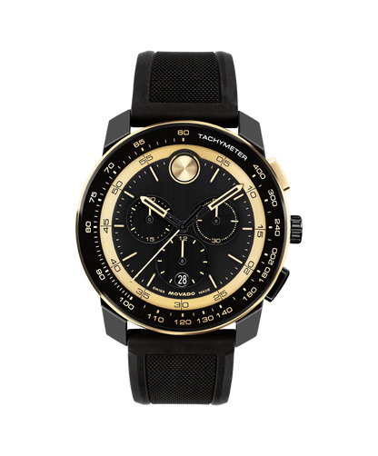 Movado's BOLD TR90 with Black Chronograph Dial