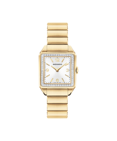 Movado's Heritage 1917 with Silver-white Dial & Diamonds