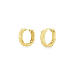 Jai's 14K Yellow Gold Huggies