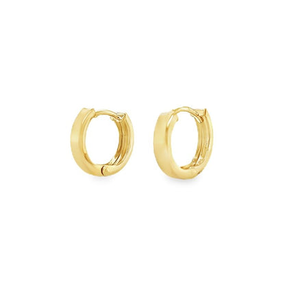 Jai's 14K Yellow Gold Huggies