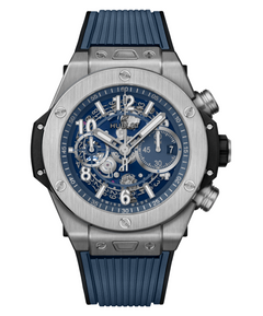 Hublot's Big Bang Unico Titanium Blue with Blue Skeleton Dial